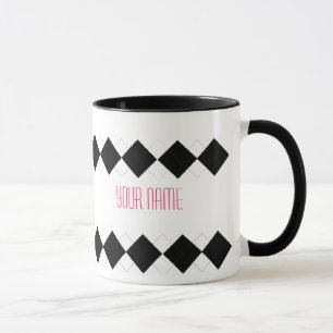 Taza de Argyle - personalizada