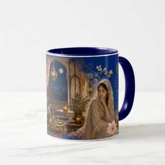 Taza de arte de lujo para cámara del desierto