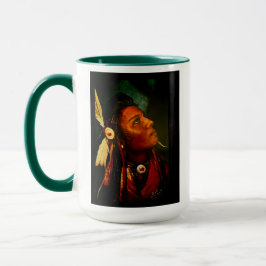 Taza de arte original "Espíritu Nativo"