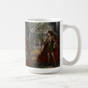 Taza de Athena de la diosa del artista Lindsay