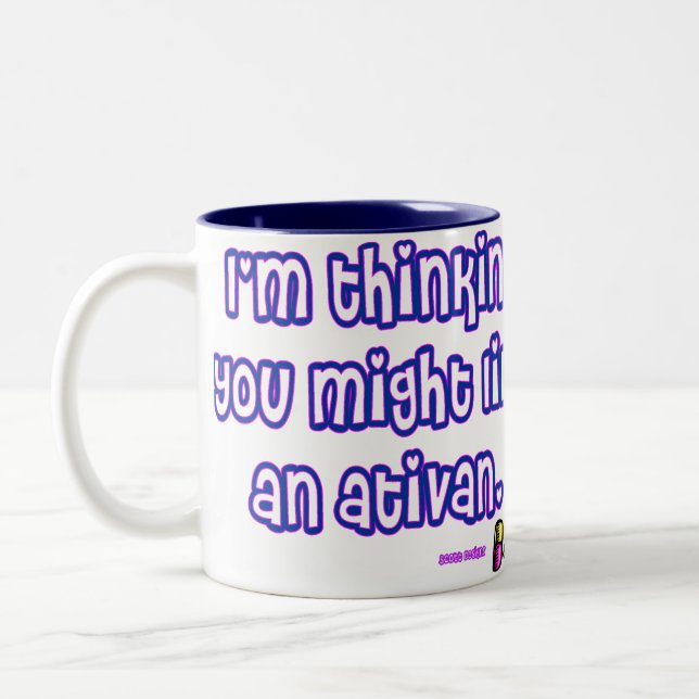 Taza de Ativan (Izquierda)
