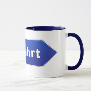 Taza de Ausfahrt