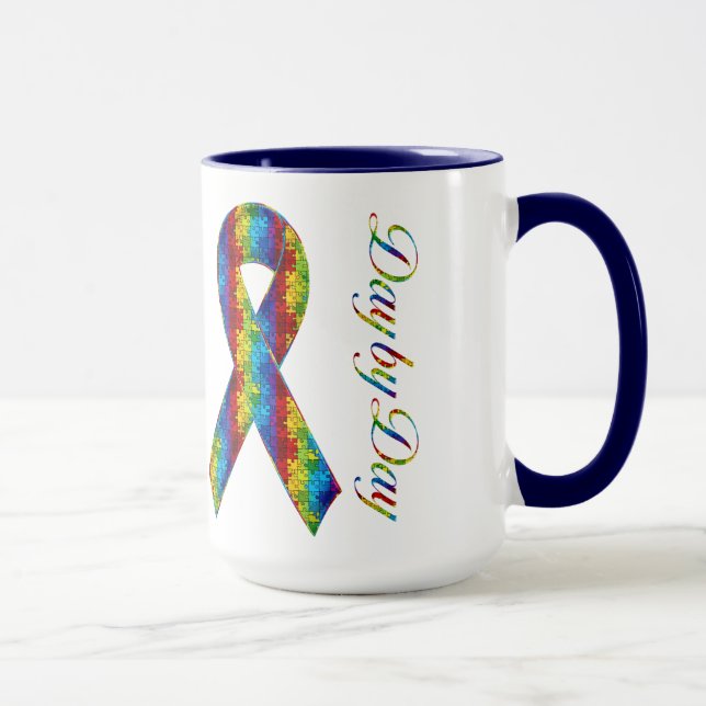 Taza de Autismo Día a Día (Derecha)