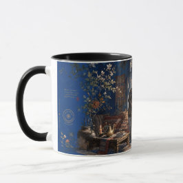 Taza de aventuras para exploradores de Cobalt Blue