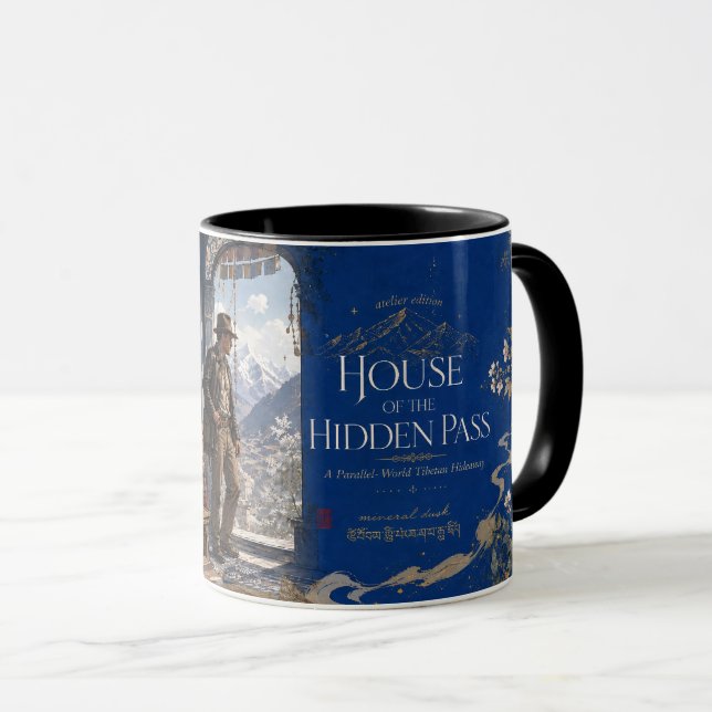 Taza de aventuras para exploradores de Cobalt Blue (Anverso derecho)