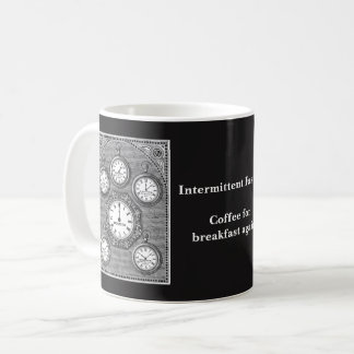 Taza de ayuno intermitente del reloj