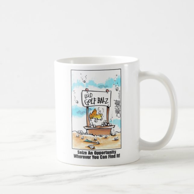 Taza de Balz del golf (Derecha)