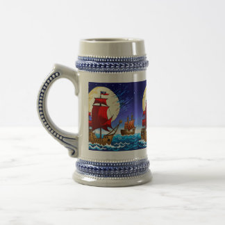 taza de barco pirata