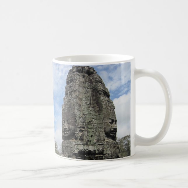 Taza de Bayon y de Angkor Wat (Derecha)