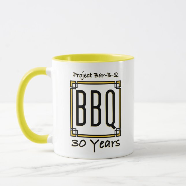 Taza de BBQ - Soy el verdadero genio... (Izquierda)
