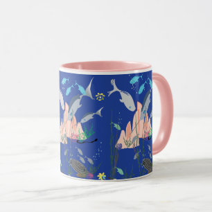 Taza de bebida de verano submarino Skandia