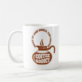 Taza de belleza y café de la mañana