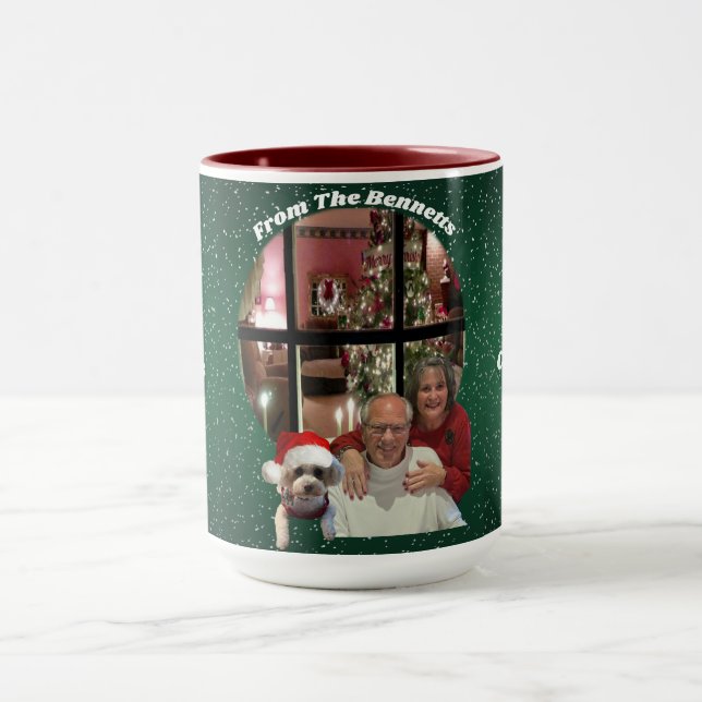 Taza De Bennetts Merry Christmas Mug (Centro)