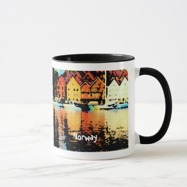 Taza de Bergen Noruega (Derecha)
