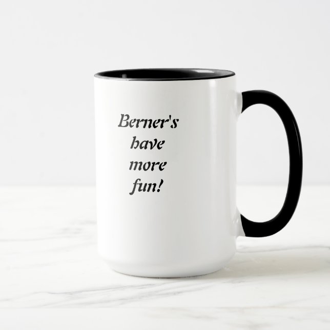 Taza de Bernese y de las burbujas (Derecha)