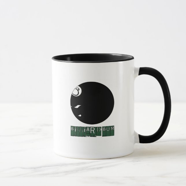 Taza de Billard del Dos-Tono (Derecha)