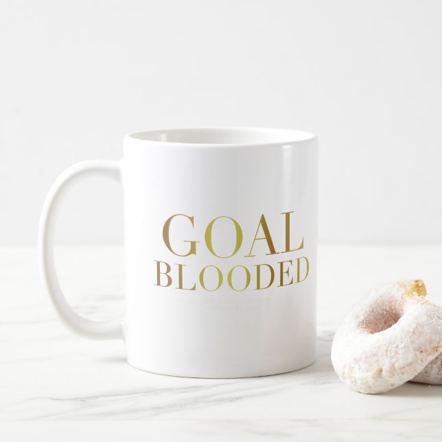 Taza de Blooded de la meta (Con donut)