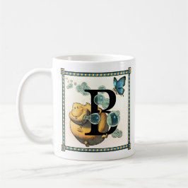 Taza de Blug Letterblock - ofreciendo la letra "B
