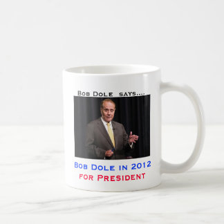 Taza de Bob Dole en 2012