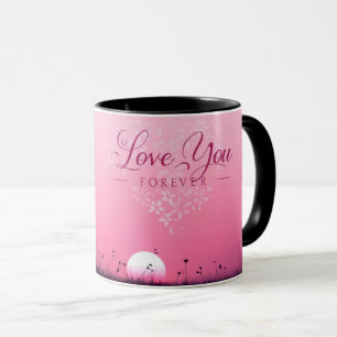 Taza de boda, aniversario Regalo romántico de Sa