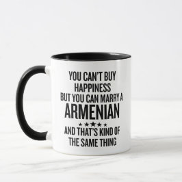 Taza de boda armenia divertido regalo de boda