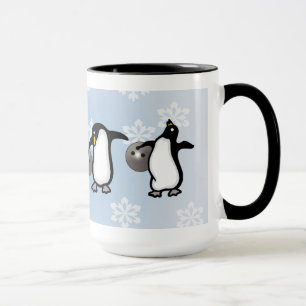 Taza de bolos de pingüino