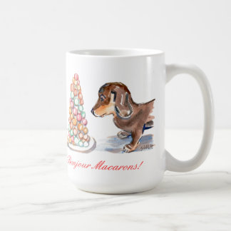 Taza de Bonjour Macarons