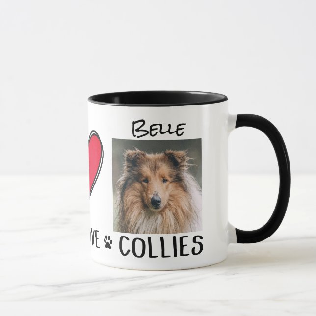 Taza de Border Collies Perro (Derecha)
