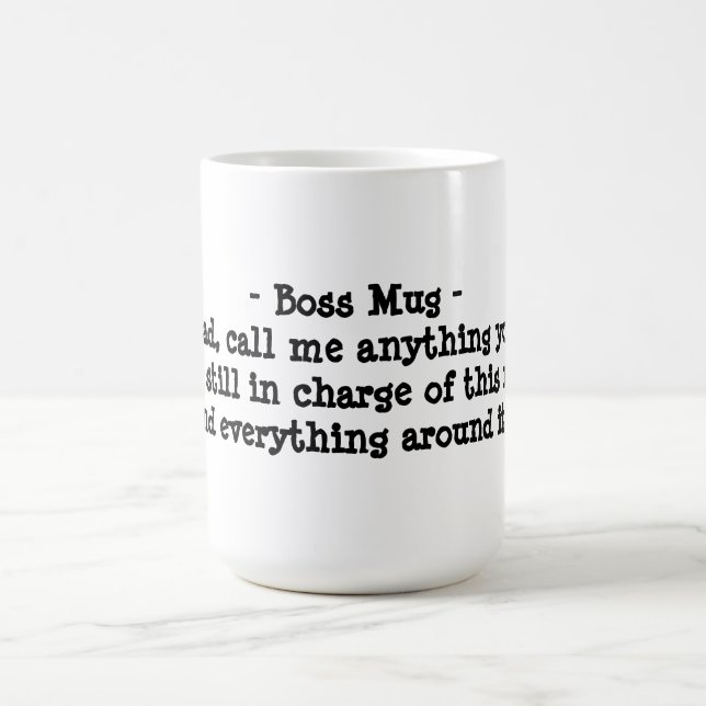 Taza de Boss (Centro)