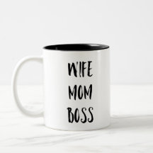 Taza de Boss de la mamá de la esposa