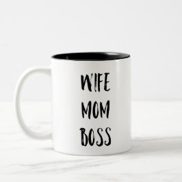 Taza de Boss de la mamá de la esposa