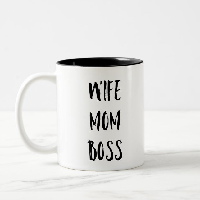 Taza de Boss de la mamá de la esposa (Izquierda)