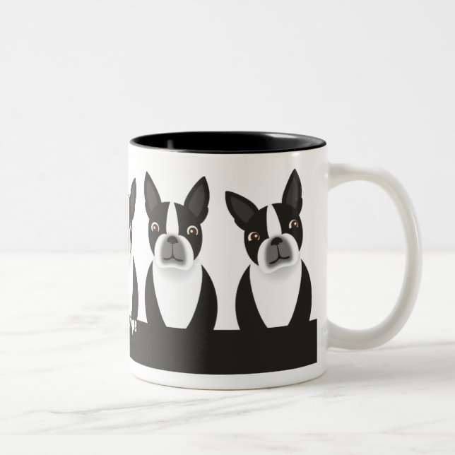 Taza de Boston Terrier (Derecha)