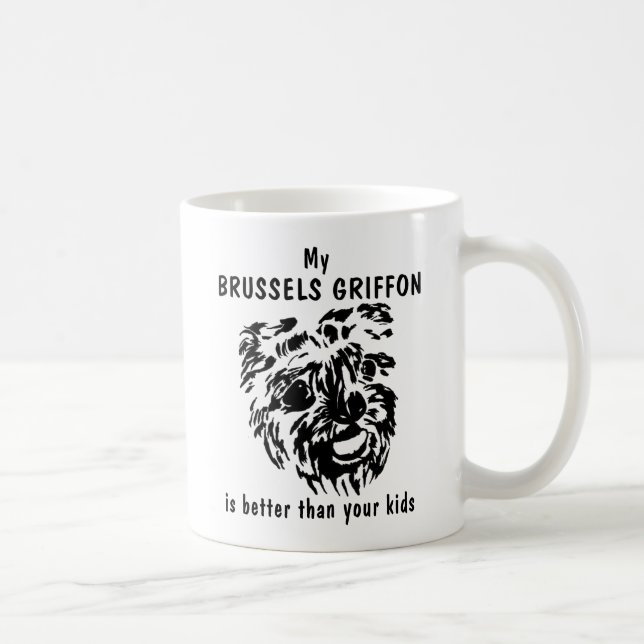 Taza de Bruselas Griffon (Derecha)