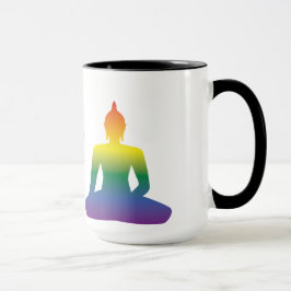 Taza de Buda del arco iris