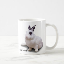 Taza de BunnyLuv que ofrece el diamante