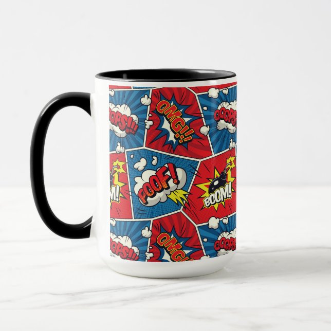 Taza de Burbuja de Diálogo de Cómic (Izquierda)