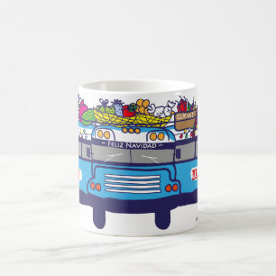 Taza de Bus Navideño
