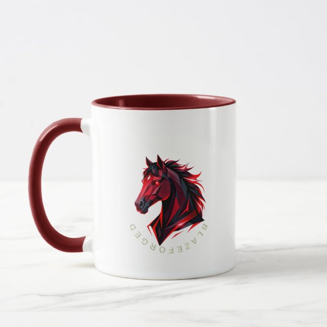 Taza de caballo BlazeForge (Izquierda)