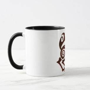 Taza de caballo vikingo de bronce
