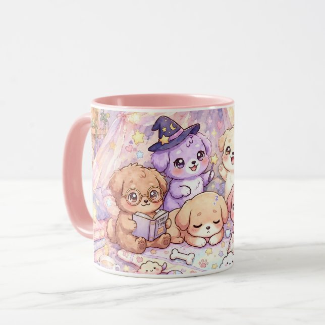 Taza de cachorro lindo (Anverso izquierdo)