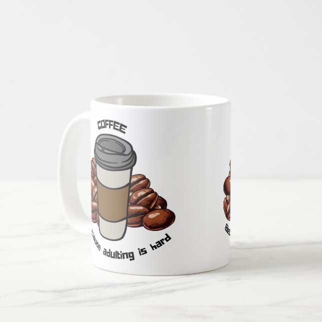 taza de café (Anverso izquierdo)