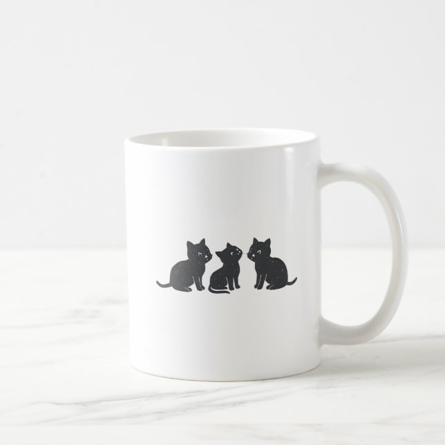 TAZA DE CAFÉ ねこ（１） (Derecha)
