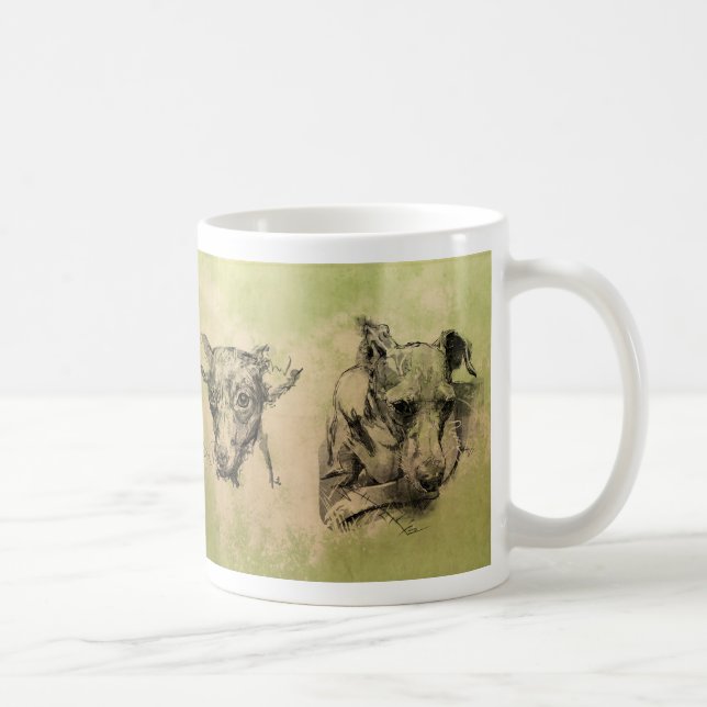 TAZA DE CAFÉ ドローイングマグカップ (Derecha)