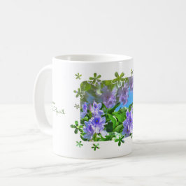 TAZA DE CAFÉ ホテイアオイ（花） コーヒーマグカップ