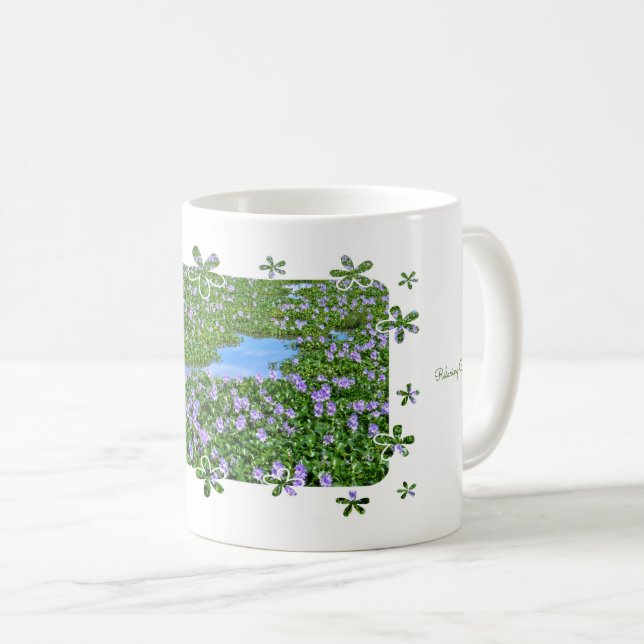 TAZA DE CAFÉ ホテイアオイ（花） コーヒーマグカップ (Anverso derecho)