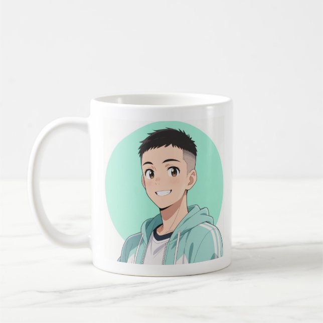 Taza De Café マグカップ - Leo (Izquierda)