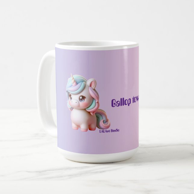 TAZA DE CAFÉ ユニコーン (Anverso izquierdo)