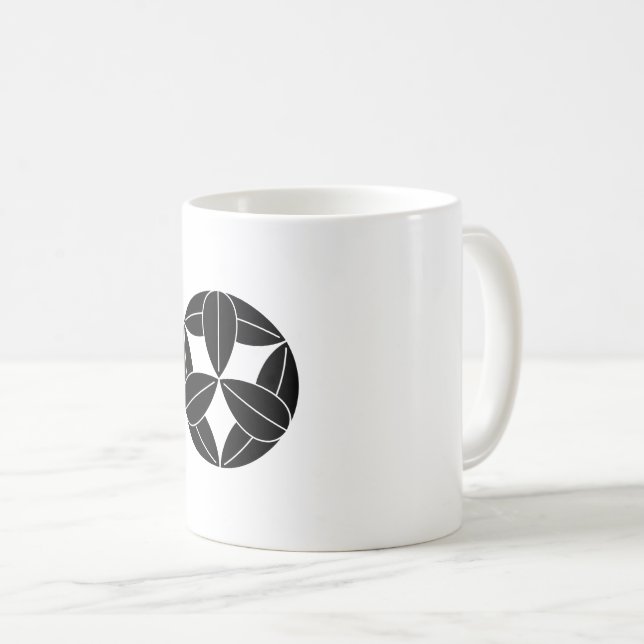 TAZA DE CAFÉ 九枚笹 (Anverso derecho)