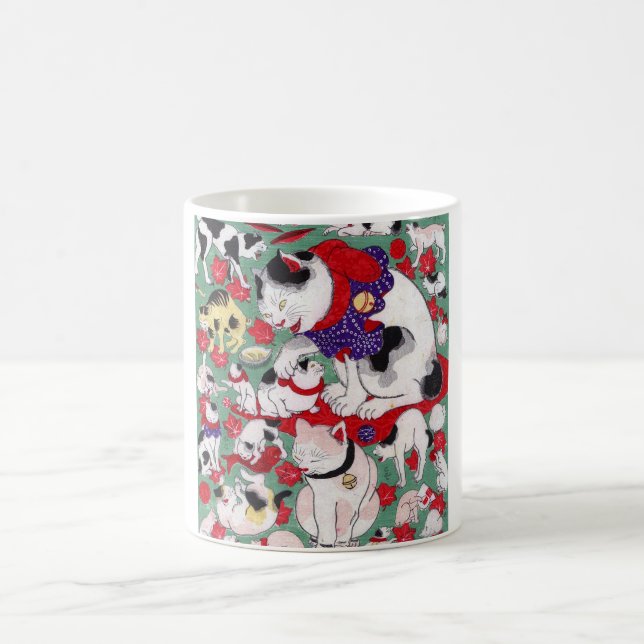 Taza De Café 作 者 不 詳 gatos, autor desconocido (Centro)